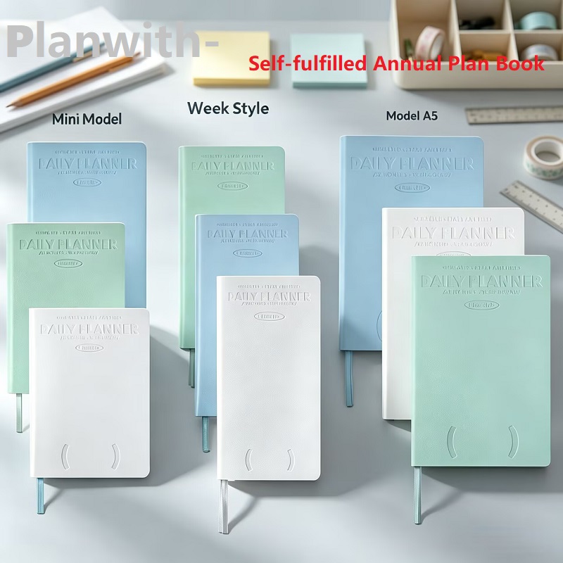 Leather Work Diary - Planwith Selbstdatierter Jahresplaner Notizbuch Tagebuch Wöchentliche