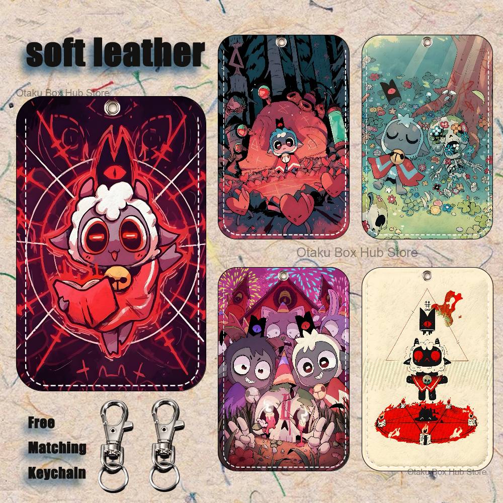 Leather Work - C-Cult der L-Lamm Schaf Halter Schlüsselanhänger