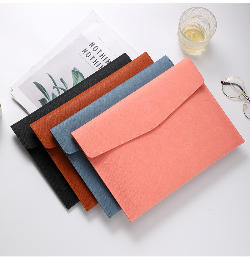 Dokumententasche aus Kunstlede – Leather Work Folder Bewertung und Preis