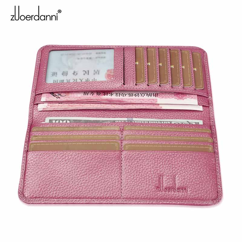 Ultra-dünne geldbörse damen la – Leather Work Folder Bewertung und Preis