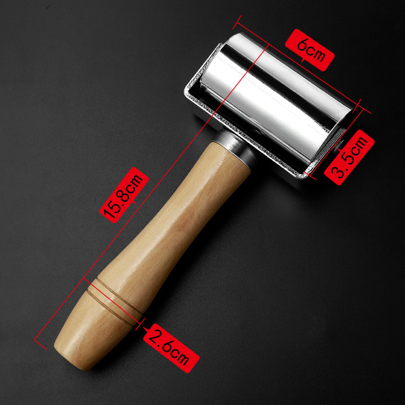 WUTA 26/60mm Lederrollerwerkze – Leatherwork Hammer Bewertung und Preis