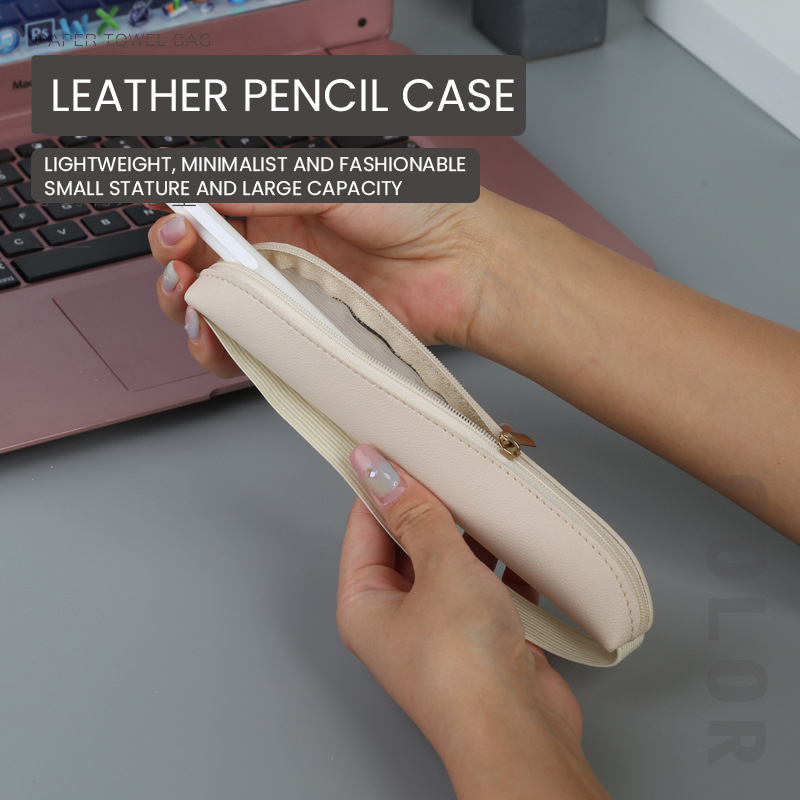 Pu Leder Stift halter Reiß ver – Leather Work Diary Bewertung und Preis