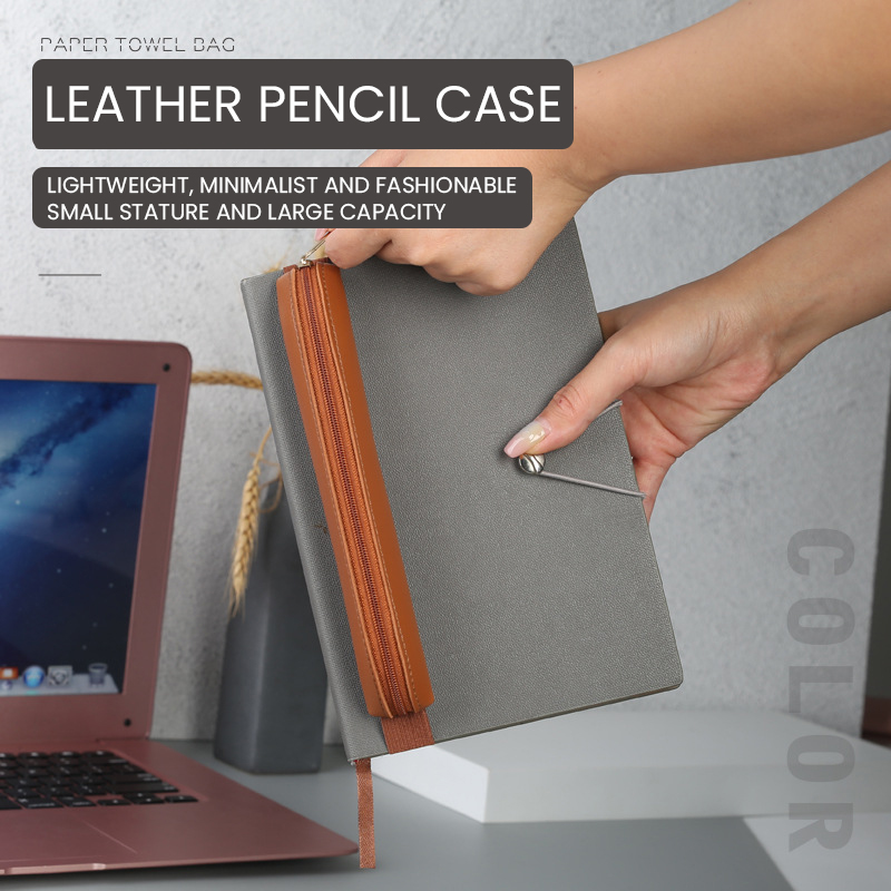 Pu Leder Stift halter Reiß ver – Leather Work Diary Bewertung und Preis