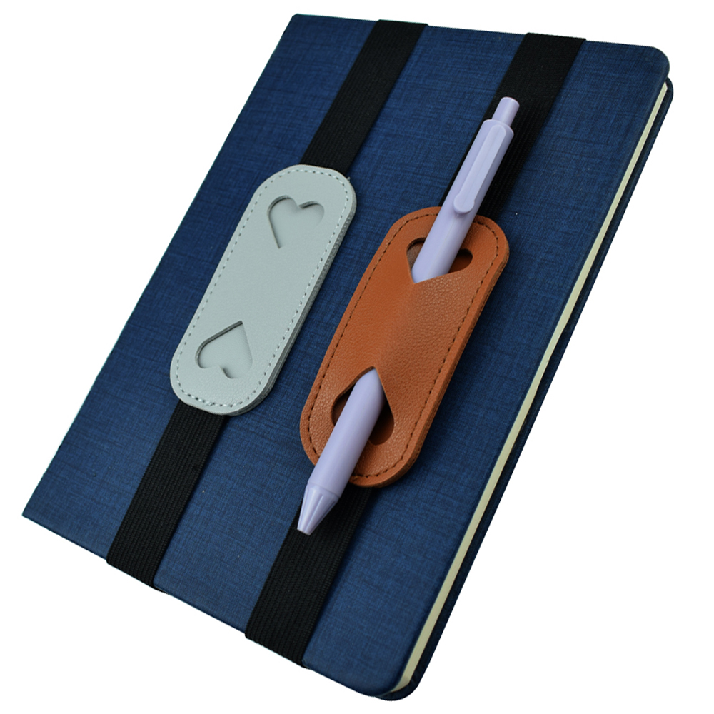 Elastisches Stifthalterband au – Leather Work Diary Bewertung und Preis