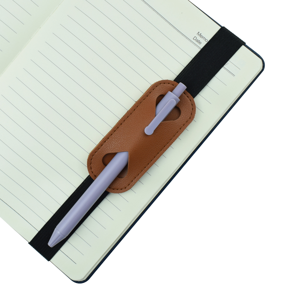 Elastisches Stifthalterband au – Leather Work Diary Bewertung und Preis