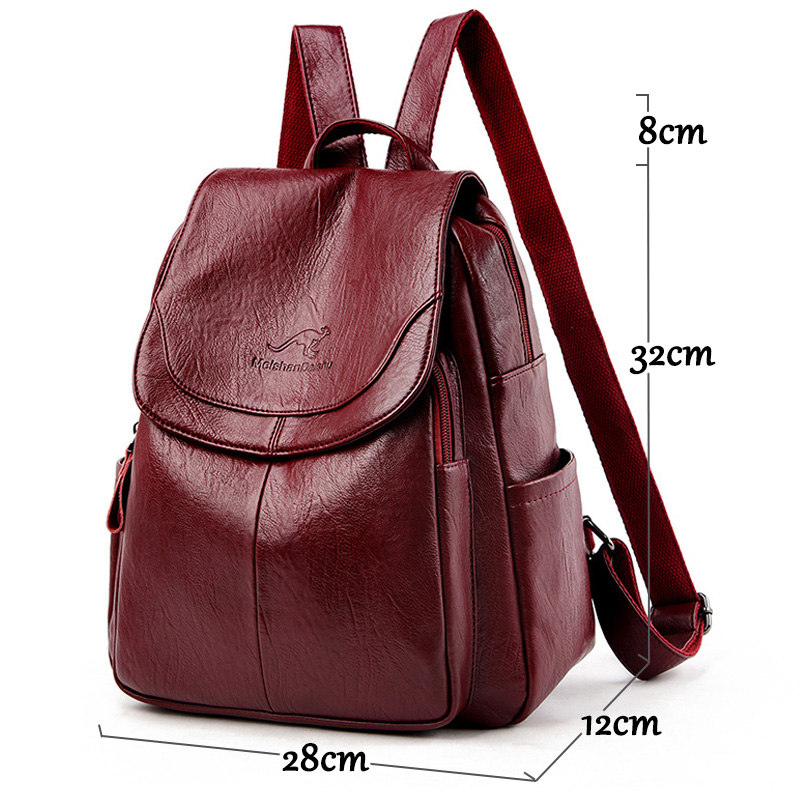 9-farbige Damen-Rucksäcke aus  – Leatherwork Letters Bewertung und Preis