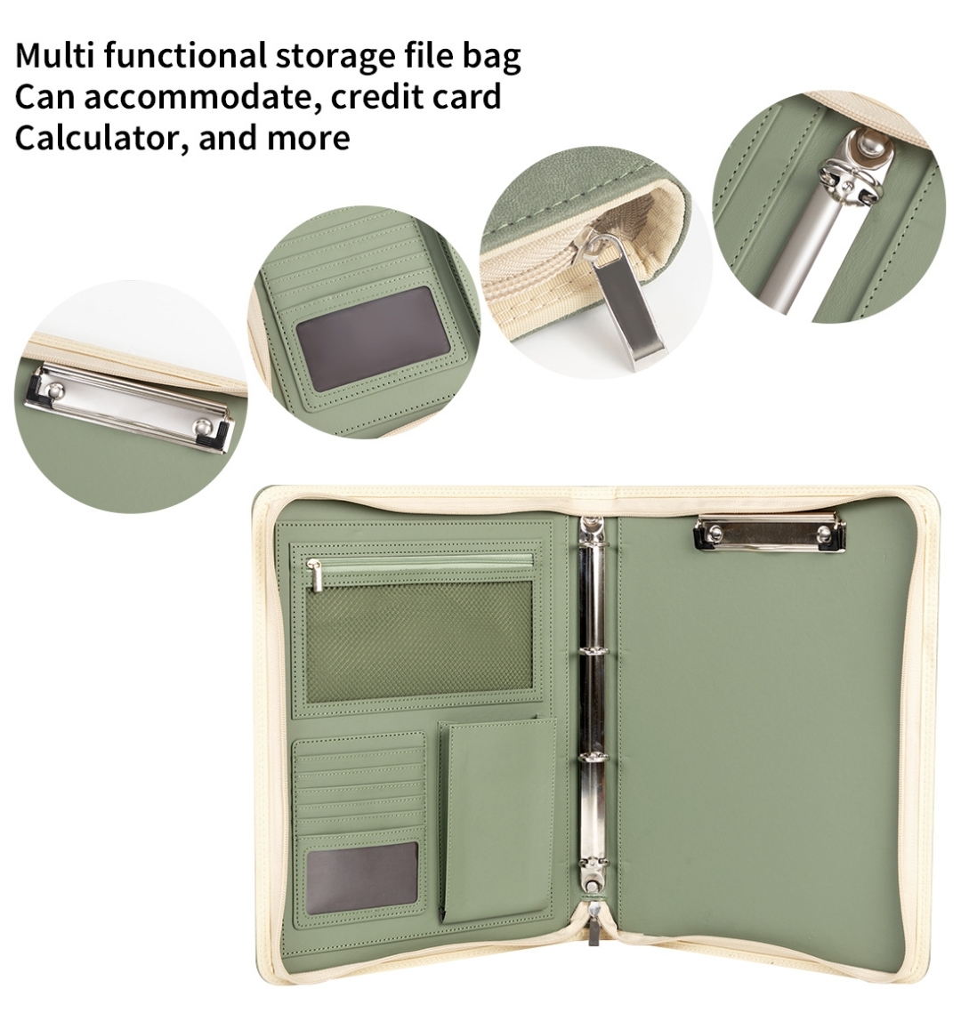 Neuer A4-Padfolio-Ordner mit R – Leather Work Folder Bewertung und Preis