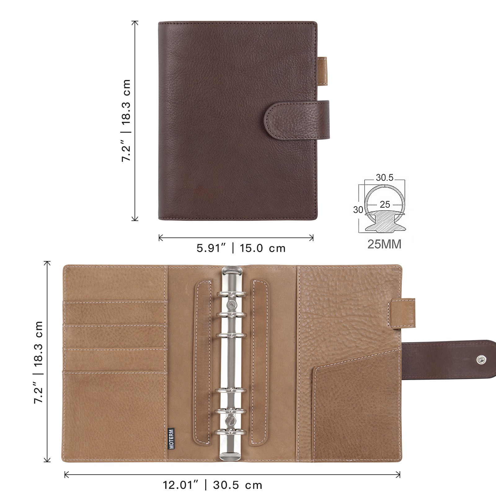 Moterm Franklin Covey Compact  – Leather Work Diary Bewertung und Preis