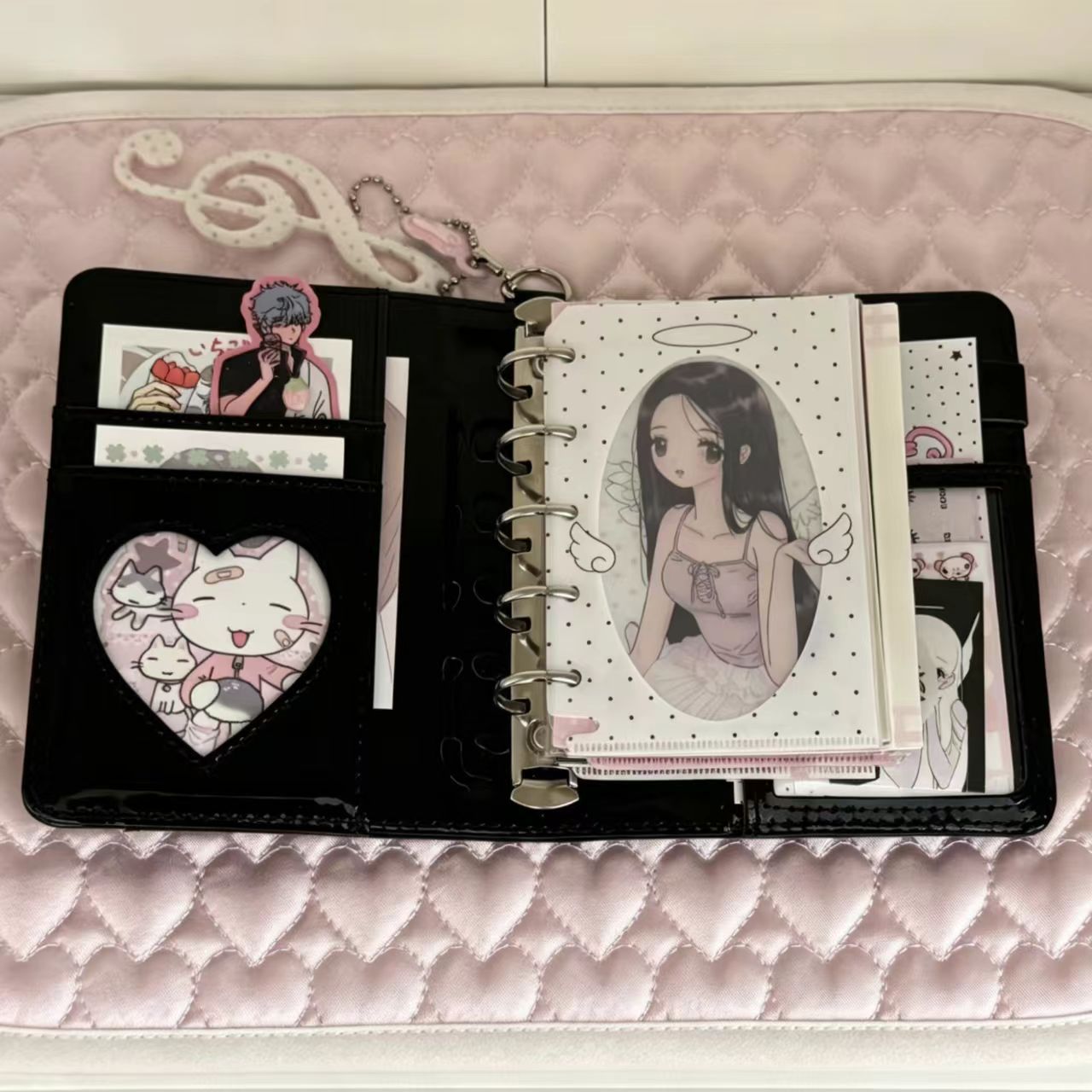 Koreanischer Stil Polka Dot He – Leather Work Diary Bewertung und Preis