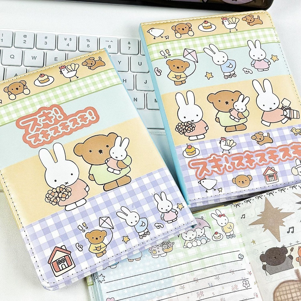 Miffy Rabbit Collage-Notizbuch – Leather Work Diary Bewertung und Preis