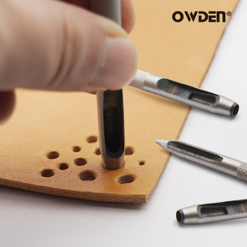 6 Stück Leder-Lochstanzwerkzeu – Leatherwork Hammer Bewertung und Preis