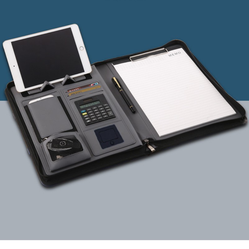 Multifunktionaler A4-Konferenz – Leather Work Folder Bewertung und Preis