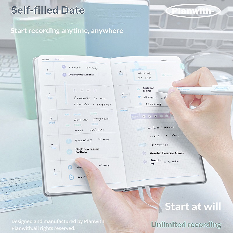 Planwith Selbstdatierter Jahre – Leather Work Diary Bewertung und Preis