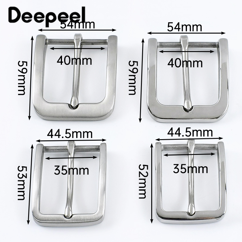 Deepeel 35/40 mm Edelstahl-Gür – Belt Buckle Blank Bewertung und Preis