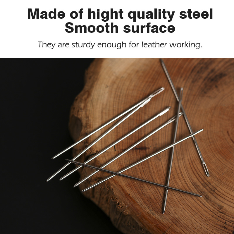 WUTA 12 Stück Lederhandwerk-Nä – Leather Needle Harness Bewertung und Preis