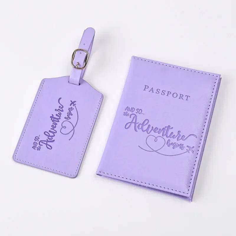 Neue lila PU-Leder Reisepass T – Leatherwork Letters Bewertung und Preis