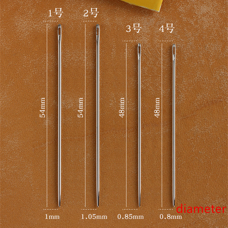 25 Stück/Beutel Handnadeln von – Leather Needle Harness Bewertung und Preis