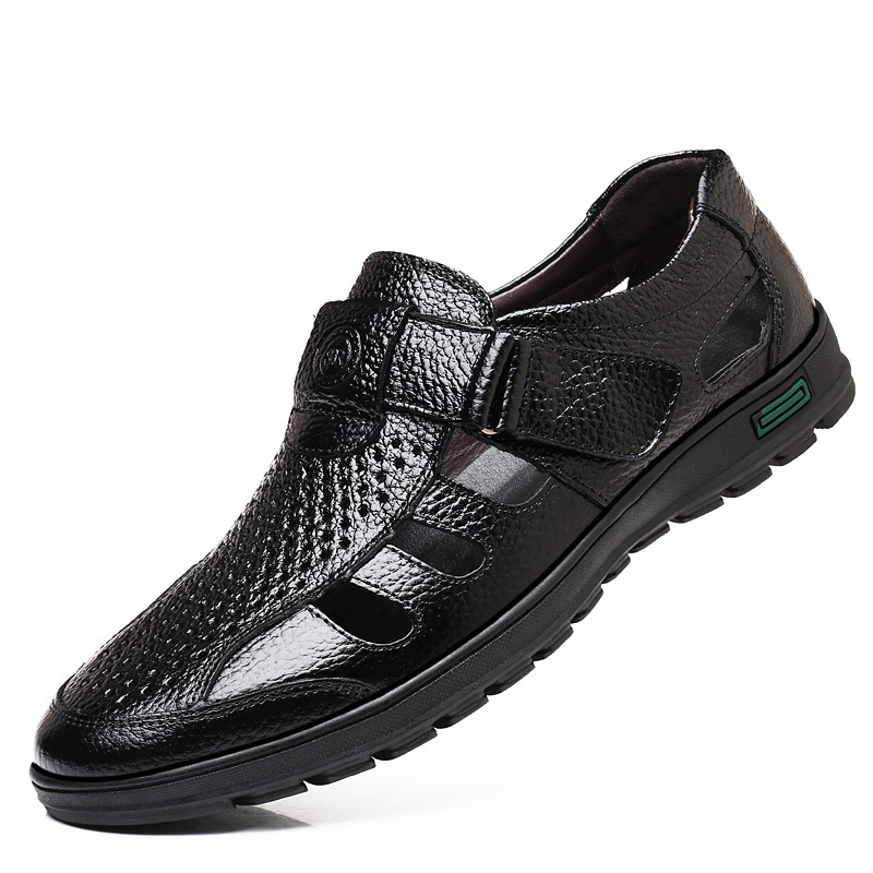 Herren-Ledersandalen, ausgehöh – Leather Work Outfit Bewertung und Preis
