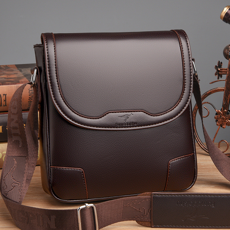 Luxus Marke Männer Leder Schul – Leatherwork Letters Bewertung und Preis