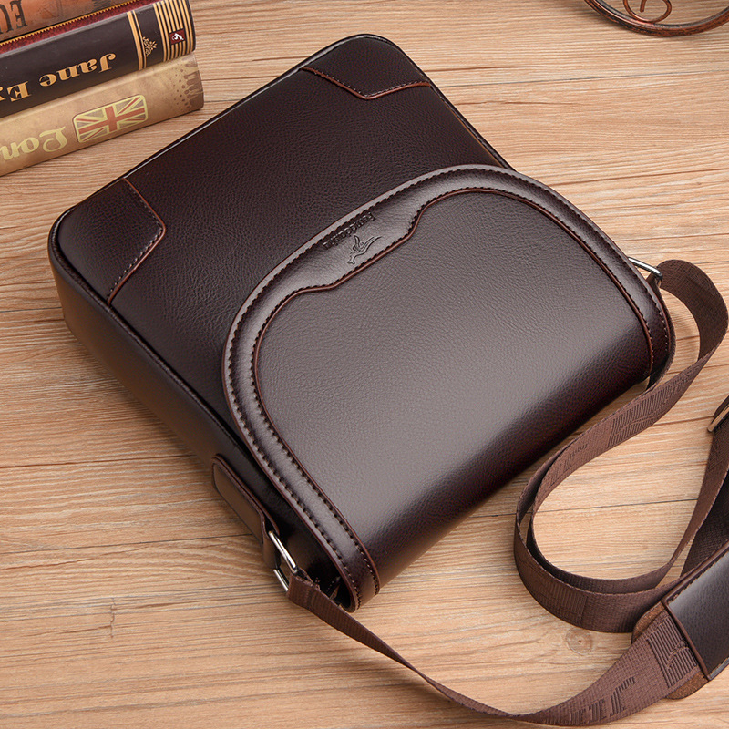 Luxus Marke Männer Leder Schul – Leatherwork Letters Bewertung und Preis