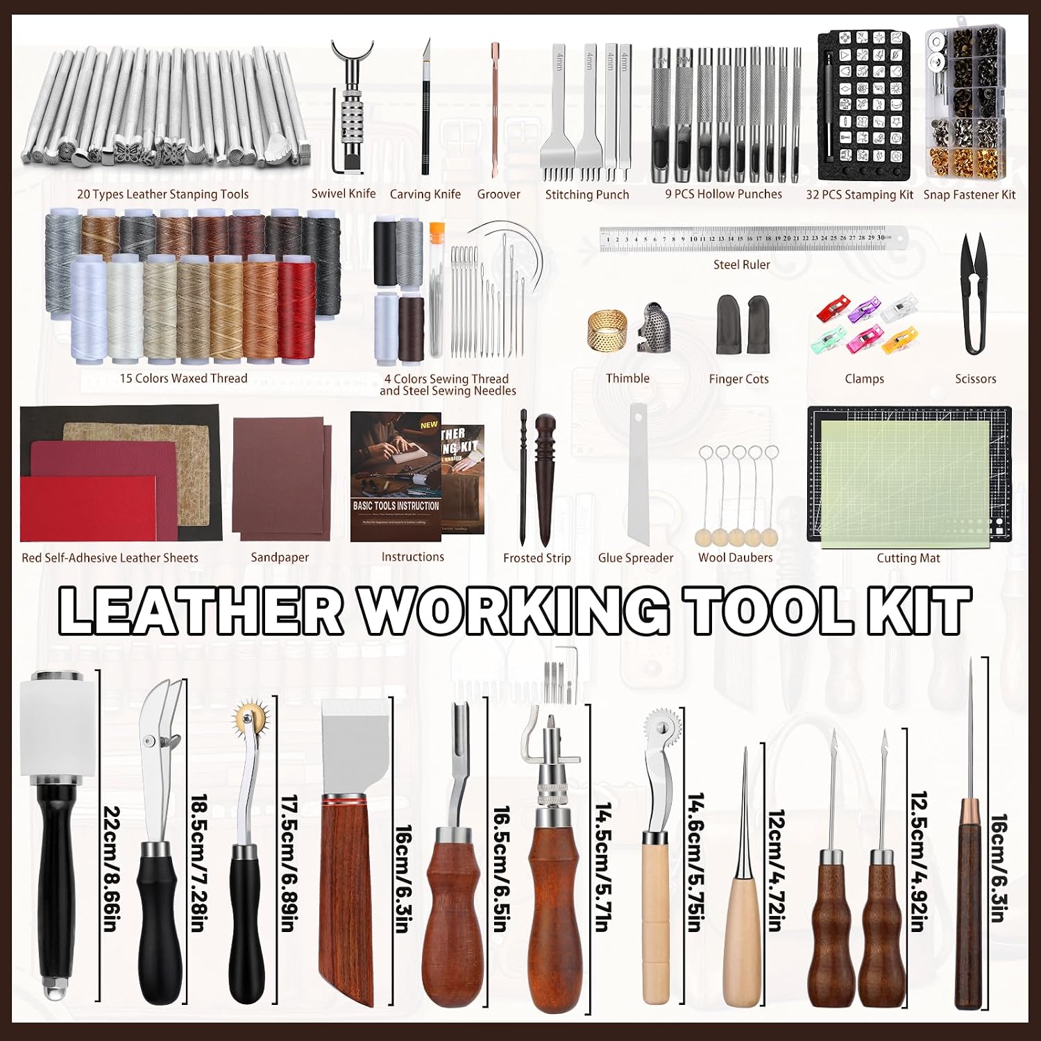 Lederbearbeitungs-Set, Lederwe – Leather Work Bewertung und Preis