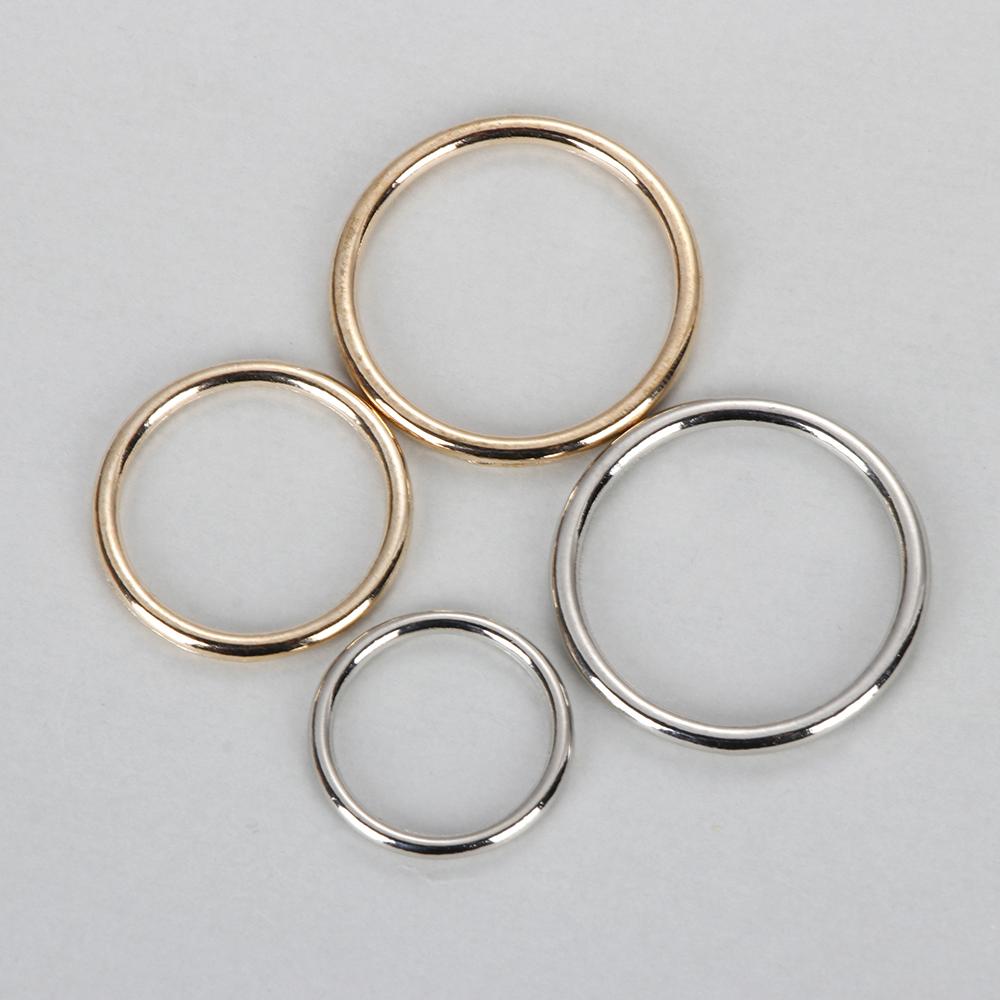 10 Stück Metall O Ring Silber  – Belt Buckle Blank Bewertung und Preis