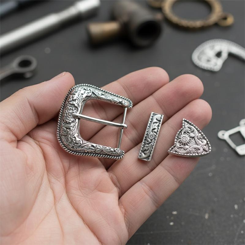 Dreiteiliges Gürtelschnallen-S – Belt Buckle Blank Bewertung und Preis
