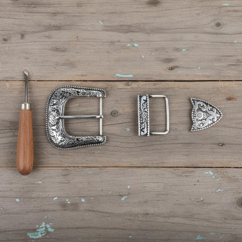 Dreiteiliges Gürtelschnallen-S – Belt Buckle Blank Bewertung und Preis