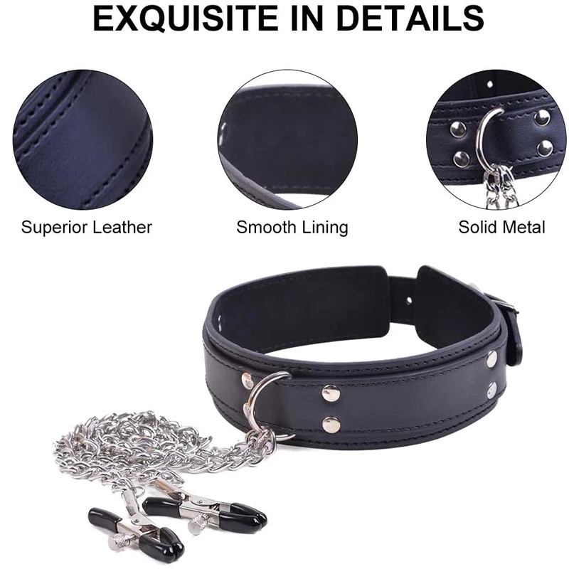 BDSM Bondage Zurückhaltung Aus – Leatherwork Clamp Bewertung und Preis