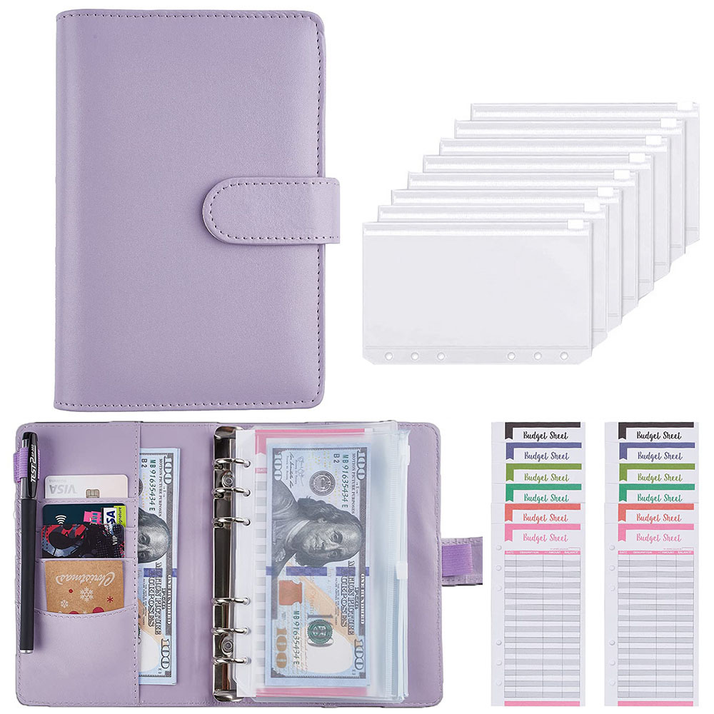 2024 A6 PU-Leder Budget Binder – Leather Work Diary Bewertung und Preis