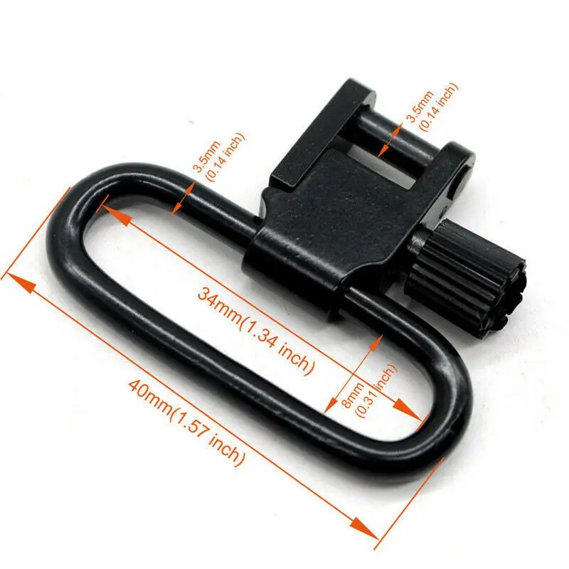 QD Sling Swivel Zwei Punkt Sli – Belt Buckle Blank Bewertung und Preis
