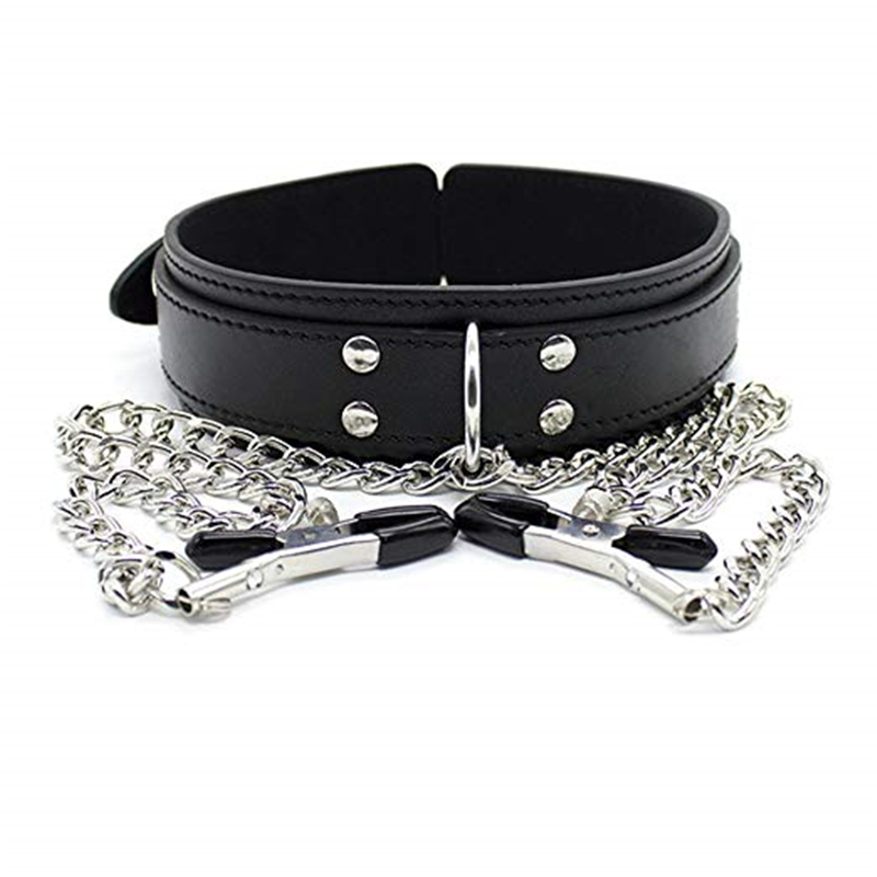 BDSM Fetisch Kragen Nippel Kle – Leatherwork Clamp Bewertung und Preis