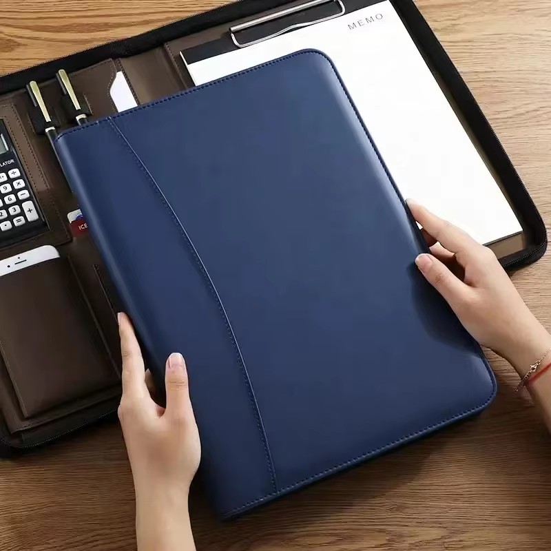 PU-Leder Portafolio A4 Dokumen – Leather Work Folder Bewertung und Preis